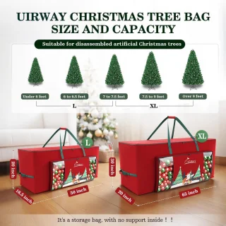 Opbergtas voor kunstkerstboom 9ft