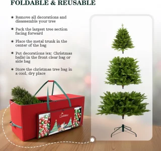 Opbergtas voor kunstkerstboom 9ft
