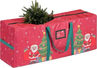 Opbergtas voor kunstkerstboom en versieringen