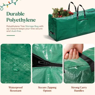 Opbergtas voor kunstkerstboom - Groen
