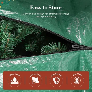 Opbergtas voor kunstkerstboom - Groen