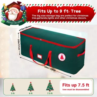 Opbergtas voor kunstkerstboom tot 230 cm