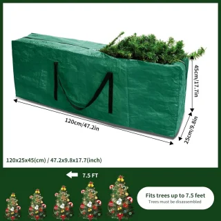 Opbergtas voor kunstkerstboom tot 240 cm