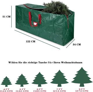 Opbergzak kerstboom 230 cm