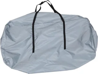 Opbergzak voor kerstboom 116x47x51 cm Grijs