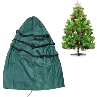 Opbergzak voor staande kunstkerstboom 45 x 94 inch groen