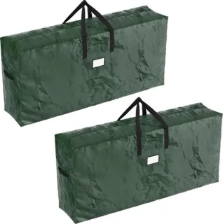 Opbergzakken voor kerstbomen set van 2
