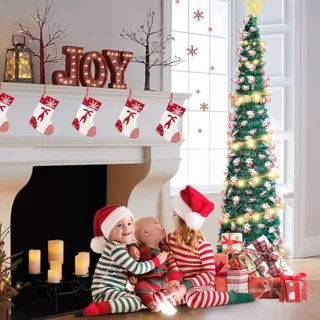 Opvouwbare kunstkerstboom 150 cm