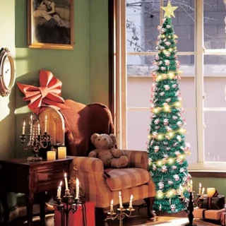 Opvouwbare kunstkerstboom 150 cm