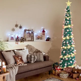 Opvouwbare kunstkerstboom 150 cm