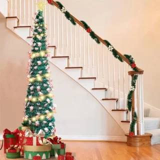 Opvouwbare kunstkerstboom 150 cm