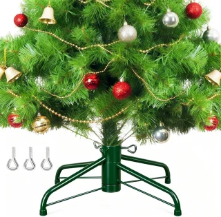 Opvouwbare metalen kerstboomstandaard 40,6 cm