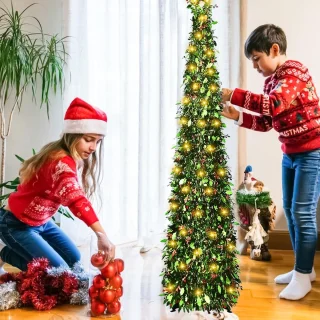 Opvouwbare Pop-up Kunstkerstboom