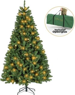 Ozocozy Kunstkerstboom 210 cm met LED-verlichting