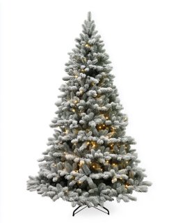 Ozocozy 210 cm Snowflake — Volle, voorverlichte kerstmagie