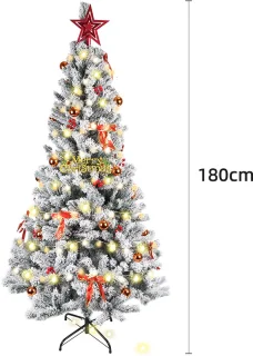 PIPIPOXER Kunstkerstboom 180 cm met standaard