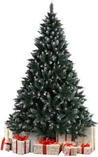 PIPIPOXER kunstkerstboom met sneeuw - 150 cm