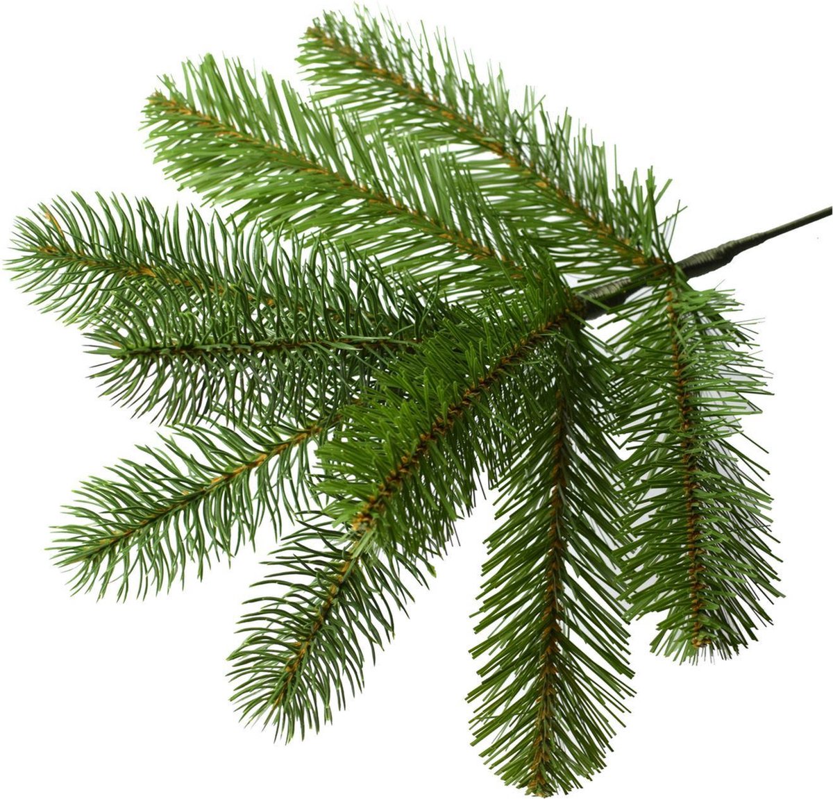Poly Bayberry Hinged kerstboom 274 cm groen met metalen voet