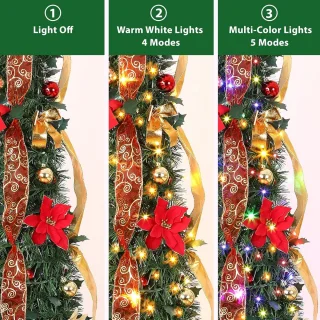 Pop-up Kerstboom Inklapbaar 180 cm