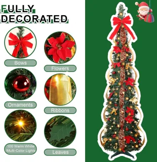 Pop-up Kerstboom Inklapbaar 180 cm