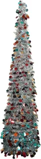 Pop-up kunstkerstboom 1,5 m zwart