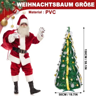 Pop-up Kunstkerstboom 150 cm Groen