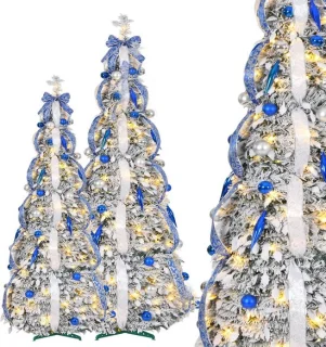 Pop-up Spiraal Kunstkerstboom 150 cm