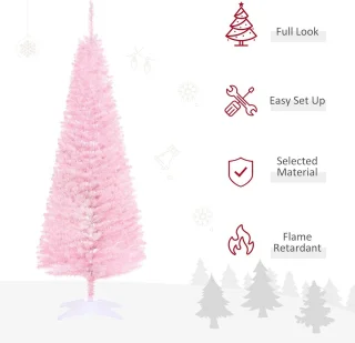 Potloodkerstboom 150 cm Roze - Kunstkerstboom