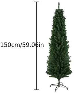 Potloodkerstboom Kunstkerstboom 150 cm Smal