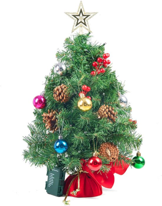 Pre-lit Tafelblad Kerstboom 60 cm