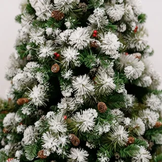 Premfy Kunstkerstboom 180 cm met dennenappels