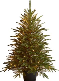 Wat vinden we goed aan de Premfy Kunstkerstboom in pot 90 cm