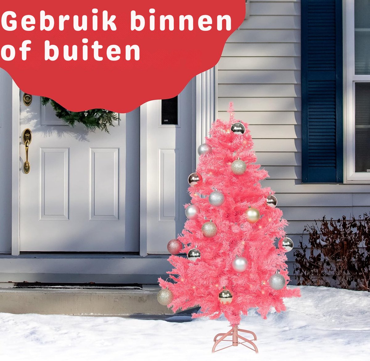 Premium 120 cm Scharnierende Kunstkerstboom Canadese Spar