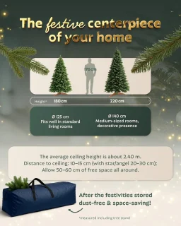 Premium Kunstkerstboom 180 cm