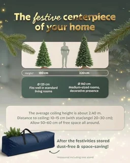Premium Kunstkerstboom 180 cm