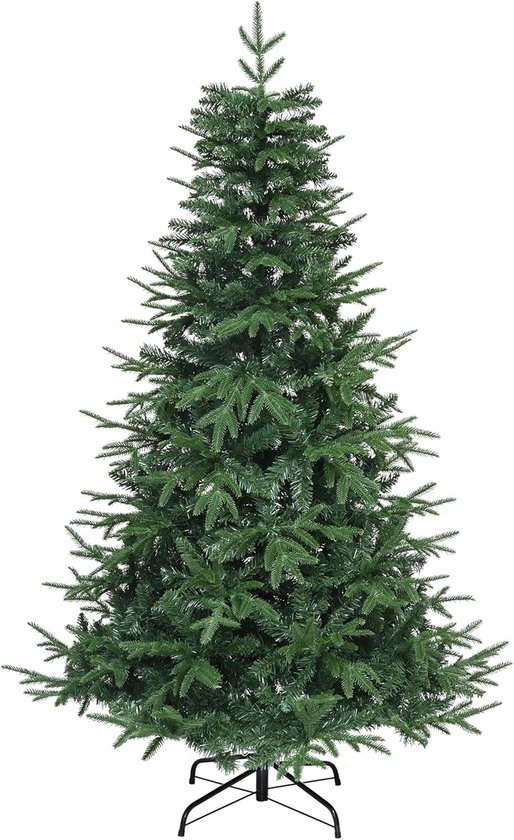 Premium kunstkerstboom 212 cm met metalen standaard