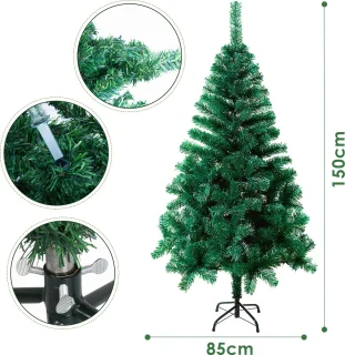 Premium PVC Kunstkerstboom 150 cm