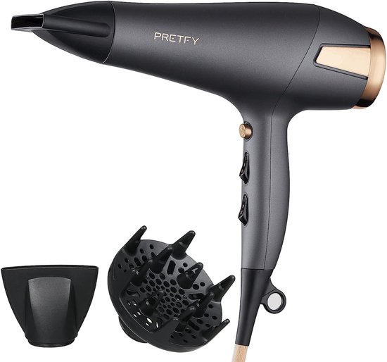 Professionele 2500W Haardroger met Diffuser en Concentrator