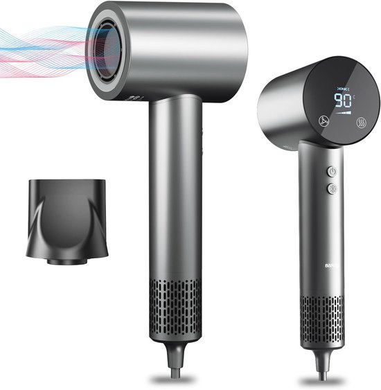 Professionele Ionische Haardroger 1500W Touchscreen