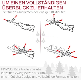 Pugsdrly Kerstboom 150 cm