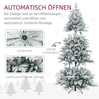 Pugsdrly Kunstkerstboom 180 cm