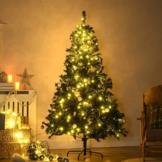 Pugsdrly Kunstmatige kerstboom 180 cm