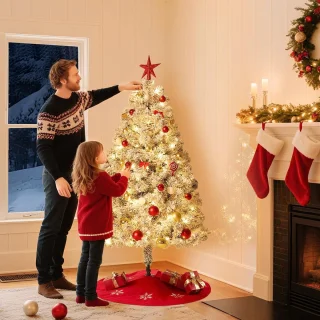 PVC kunstkerstboom 120 cm dennenboom