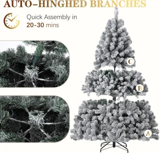 PVC kunstkerstboom 120 cm dennenboom