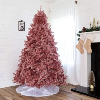 PVC Kunstkerstboom 180 cm - Rosegoud