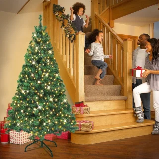 PVC-kunstkerstboom 210 cm - groen