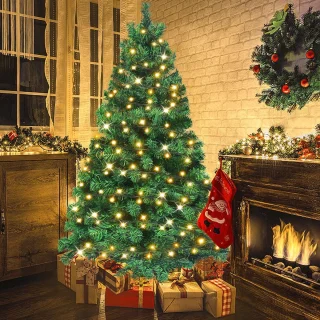 PVC-kunstkerstboom 210 cm - groen