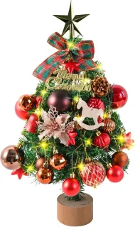 PVC Kunstkerstboom met Ornamenten Indoor