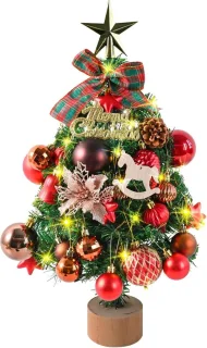 PVC Kunstkerstboom met Ornamenten Indoor