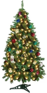 Realistische en milieuvriendelijke kerstboom